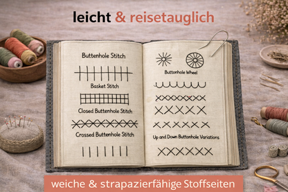 StitchBook – Alles zum Sticken in einem Buch