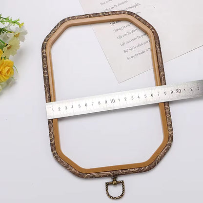 StitchHoops – Dekorative Stickrahmen in Holzoptik für deine Stickprojekte