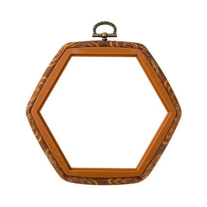 Imitated Wood Round,Oval Different Size Decorative Cross Stitch Hoop Ring Frame Embroidery Frame Circle Hanging Arts Ornament